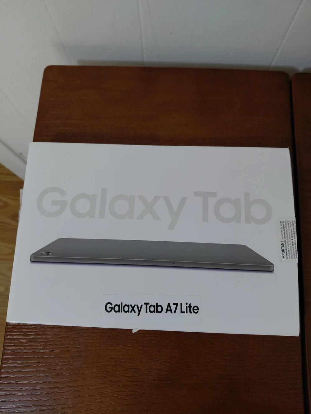 Samsung Galaxy Tab A7 Lite Tablet in Black